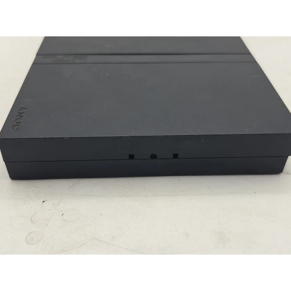Sony PlayStation 2 PS2 Slim SCPH-75001 Black Console Only For Parts Or Repair